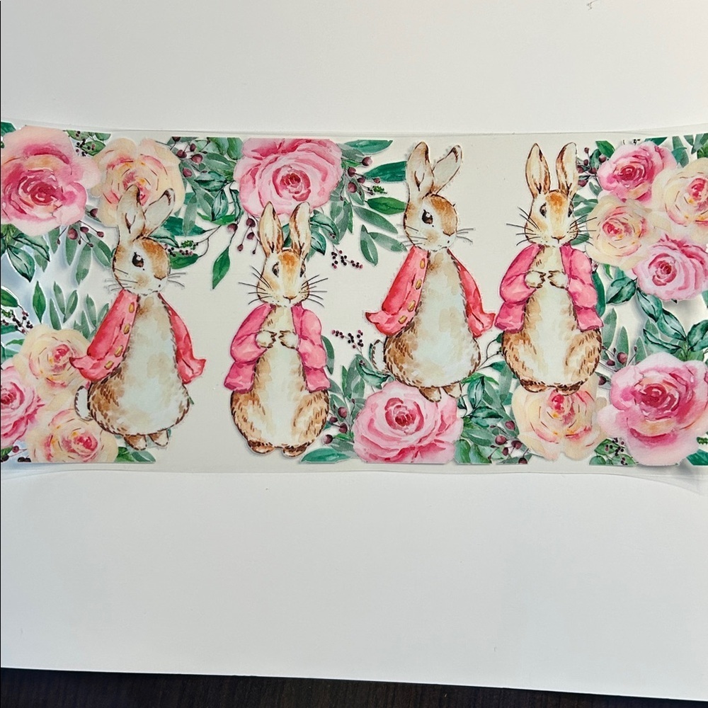 Peter Rabbit Cup Decal - Picture 2 of 2